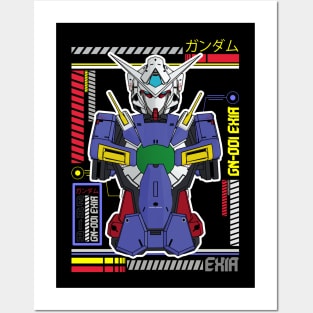 GN-001 Gundam Exia Posters and Art